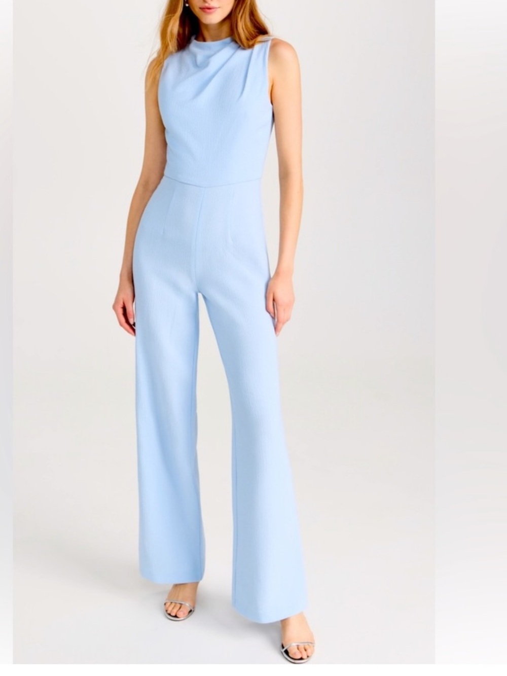Black Halo • Corrine Jumpsuit Blue NWOT